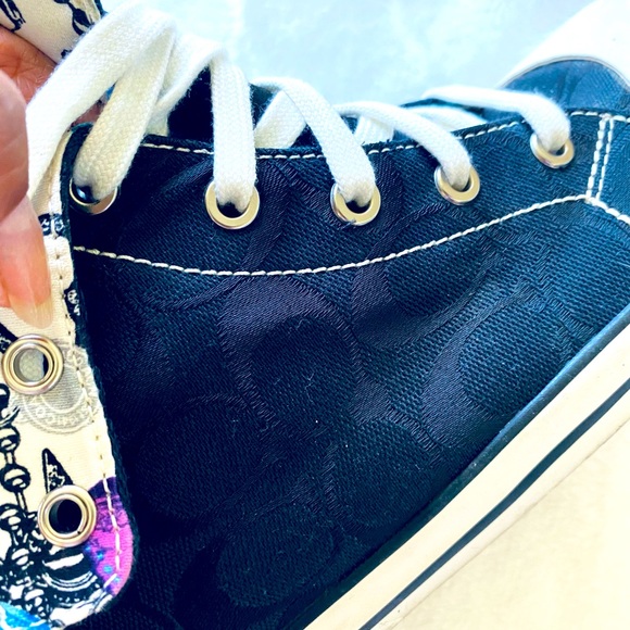 New Authentic Coach Bonney Hi-Tops - Picture 6 of 8